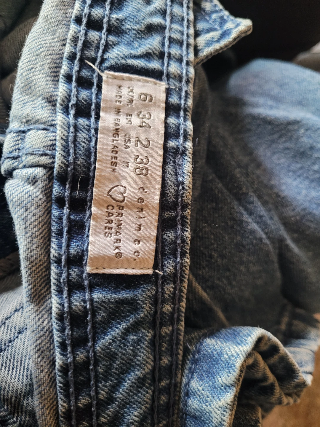 Primark Denim Cargo Pants - Size 34/38 - photo 2