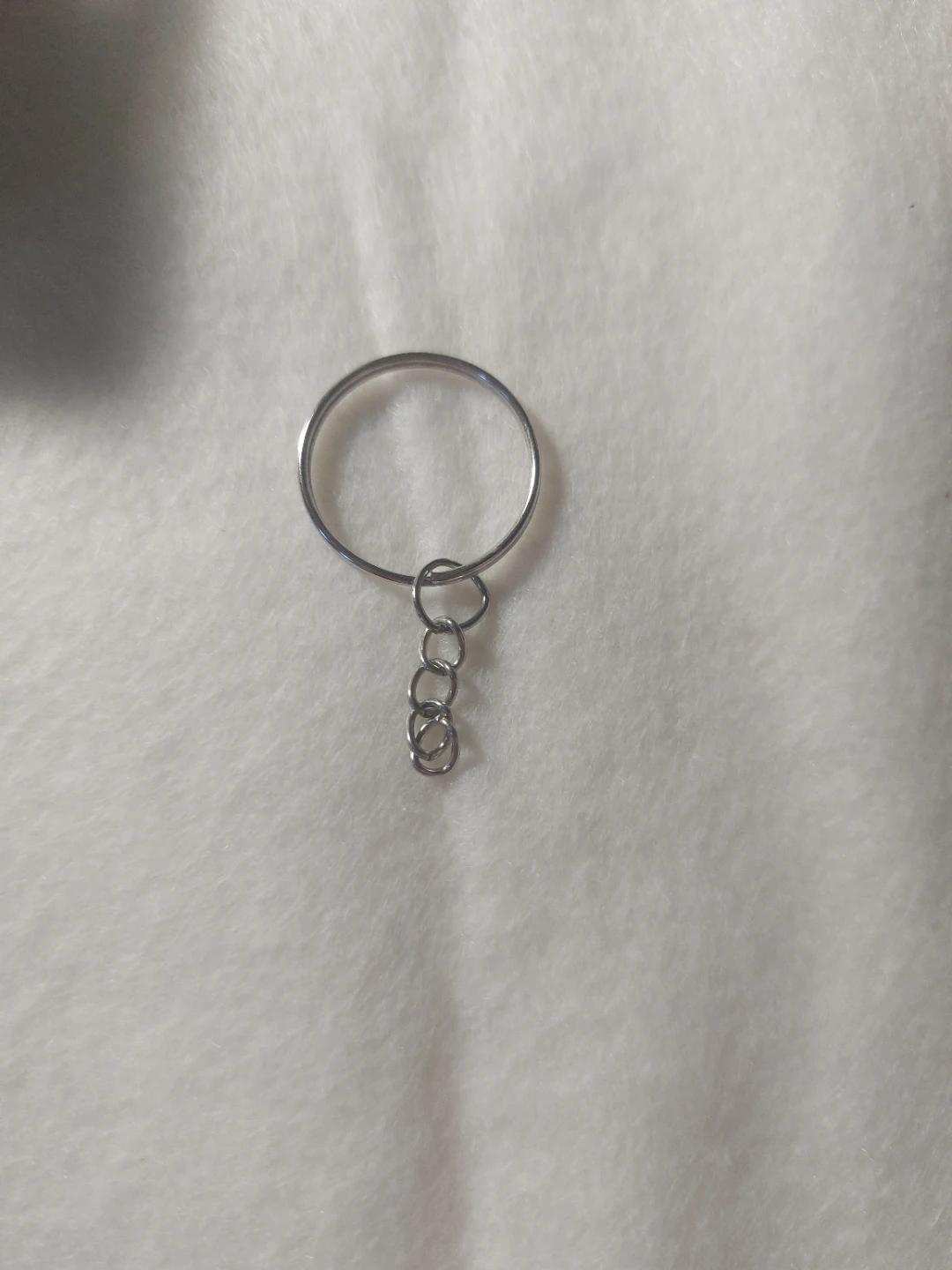 Lot of 50 Metal Key Rings