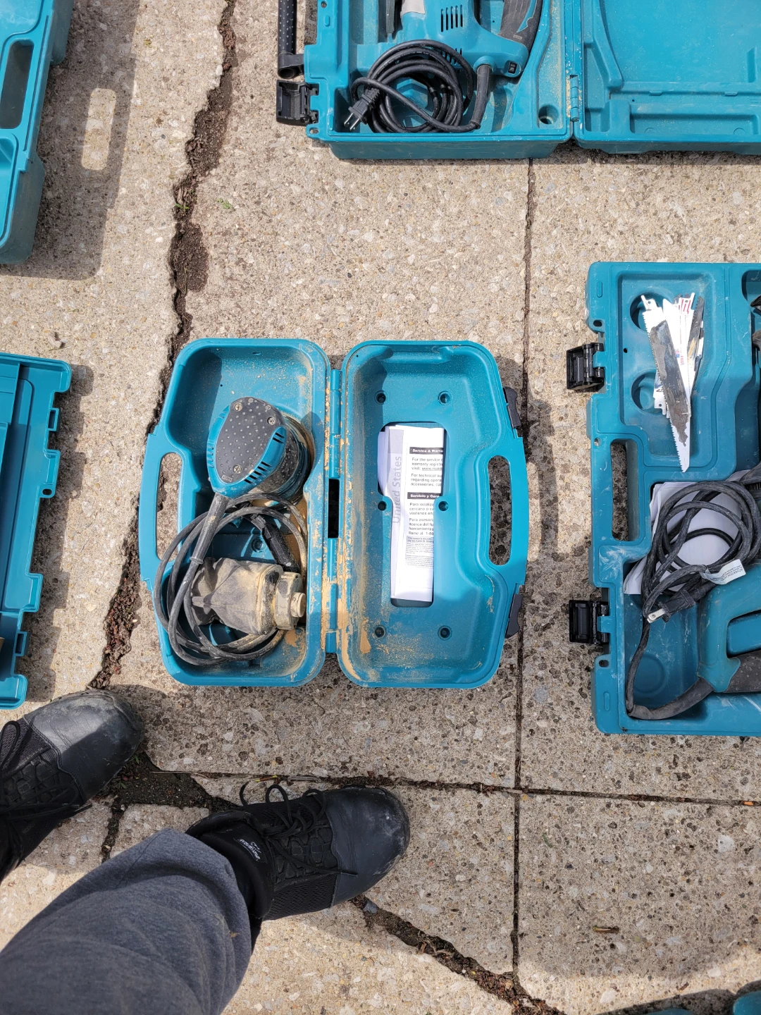 Makita Power Tool Set with Cases - photo 5