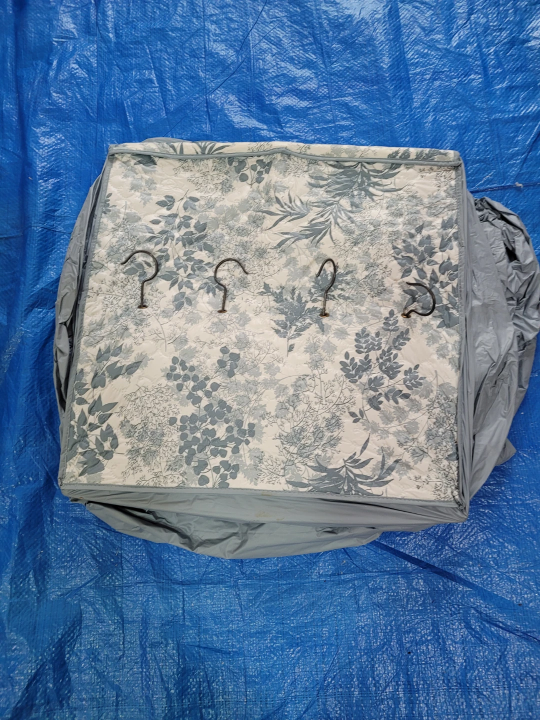 Fabric Storage Cube with Hooks
