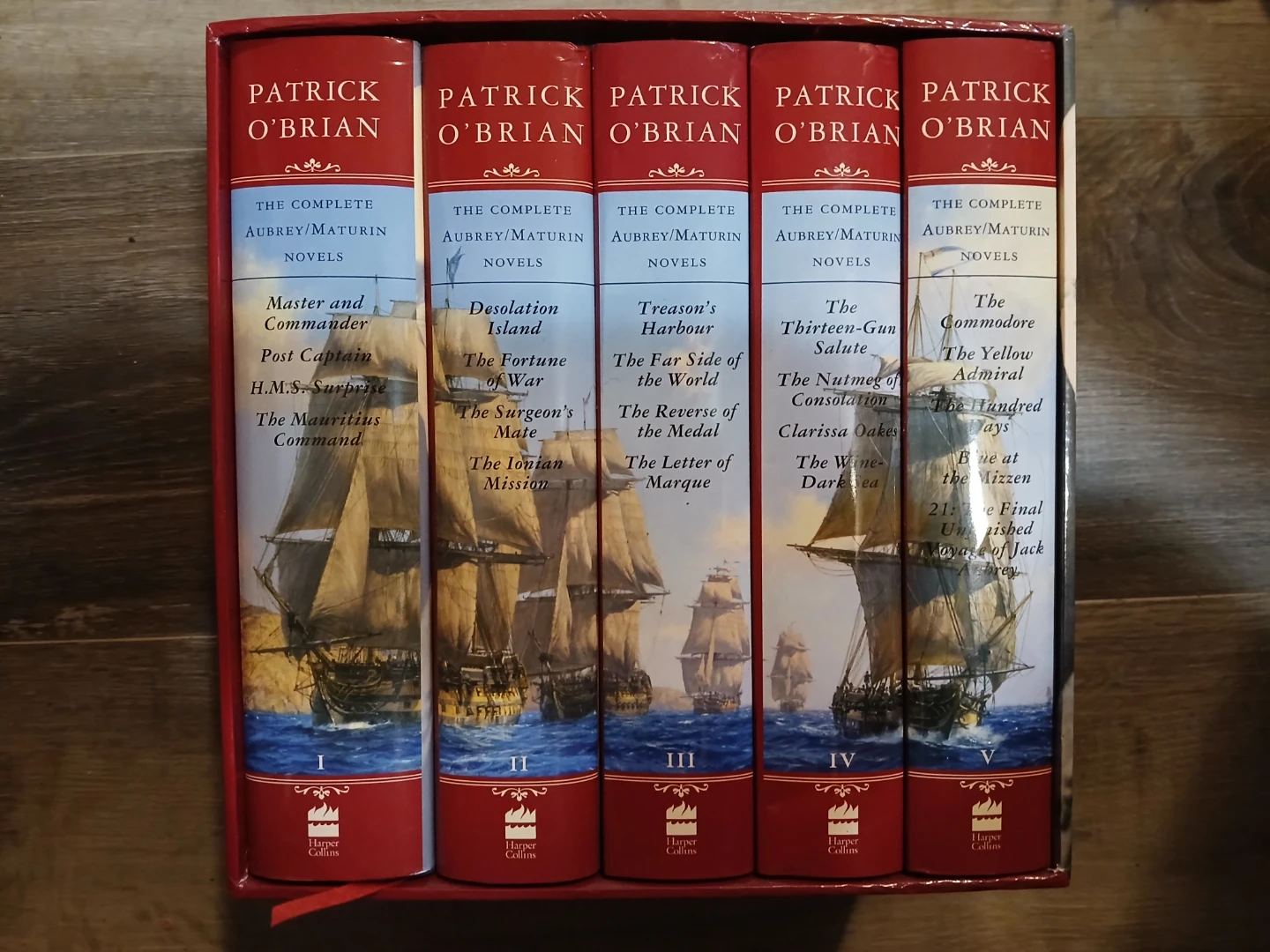 Patrick O'Brian Complete Aubrey/Maturin Novels Box Set