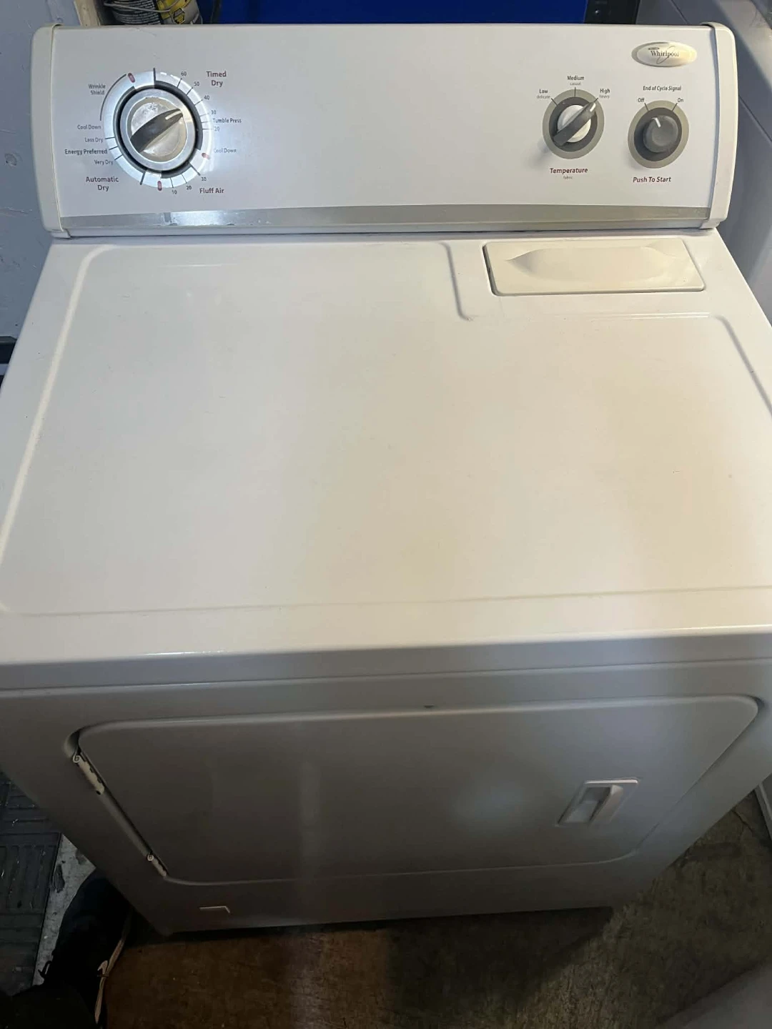 Whirlpool Electric gas Dryer
