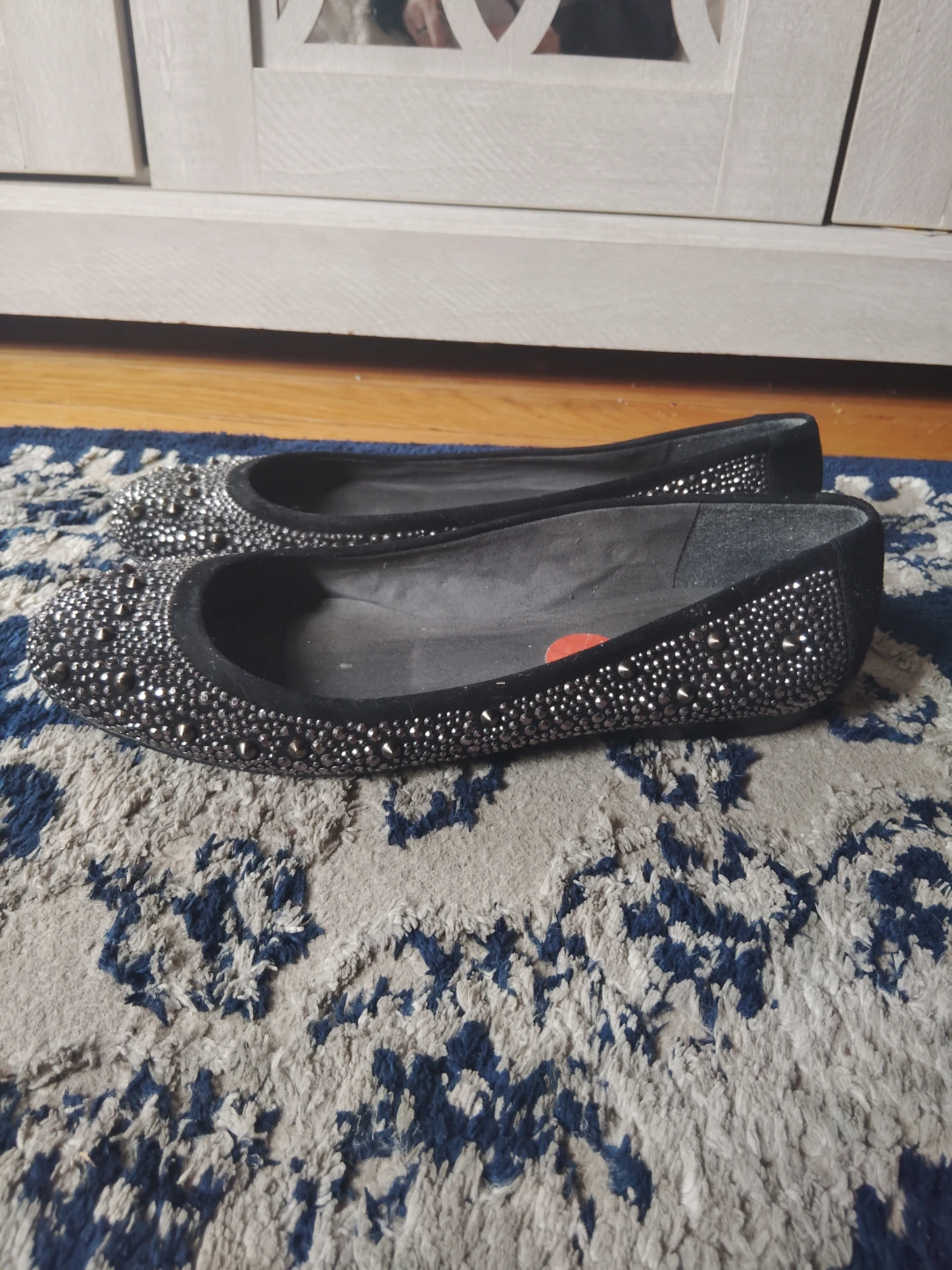 Stuart Weitzman Embellished Ballet Flats - Size 7 - photo 2