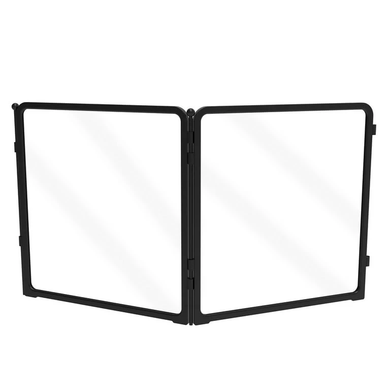 Pawadise Playpen 24-Inch 2 Panels Black - photo 2