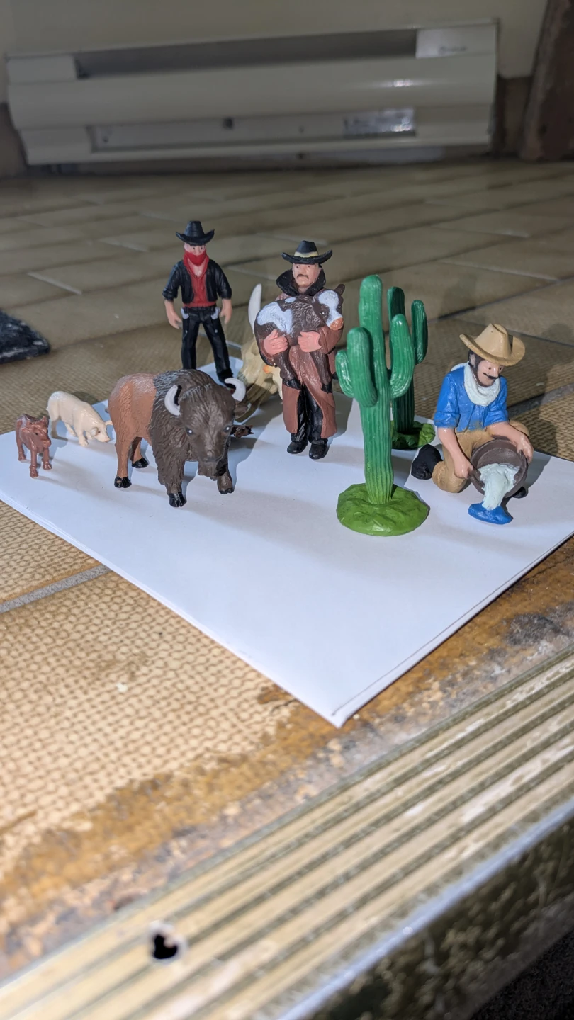 Western Cowboy and Animal Figurines - photo 2