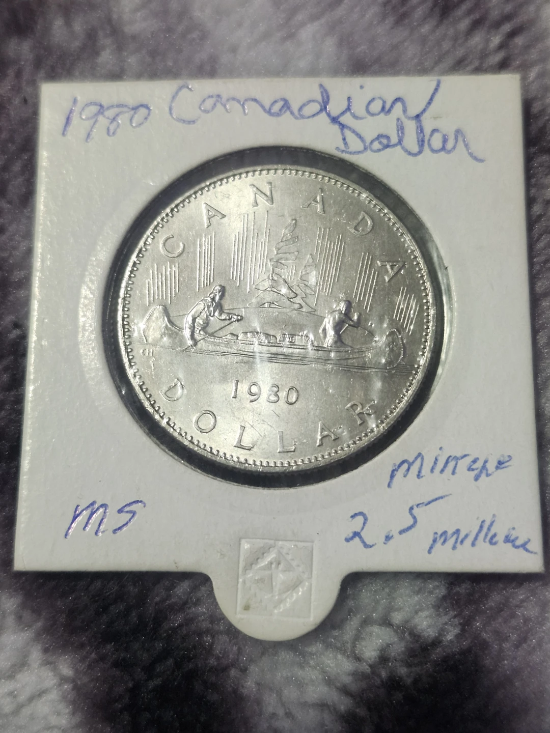 1980 Canadian Dollar Coin