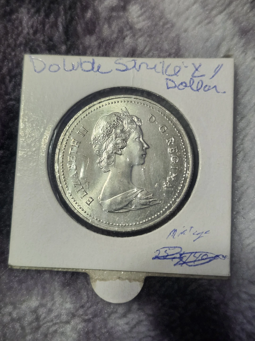 1980 Canadian Dollar Coin - photo 2