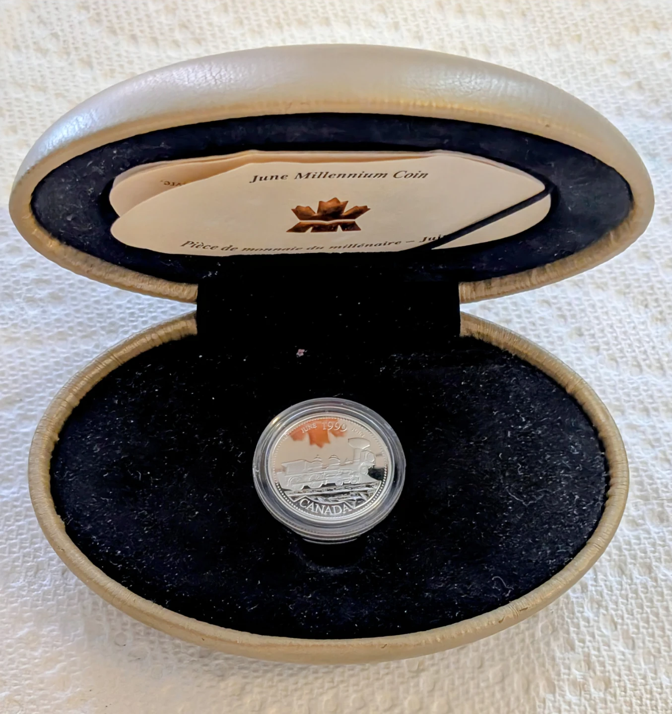 1999 Canada Millennium Coin - June - Train