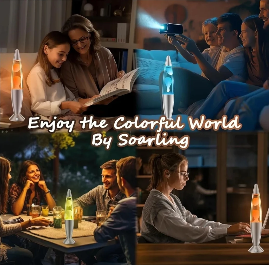 16" LED Liquid Motion Lamp - photo 4