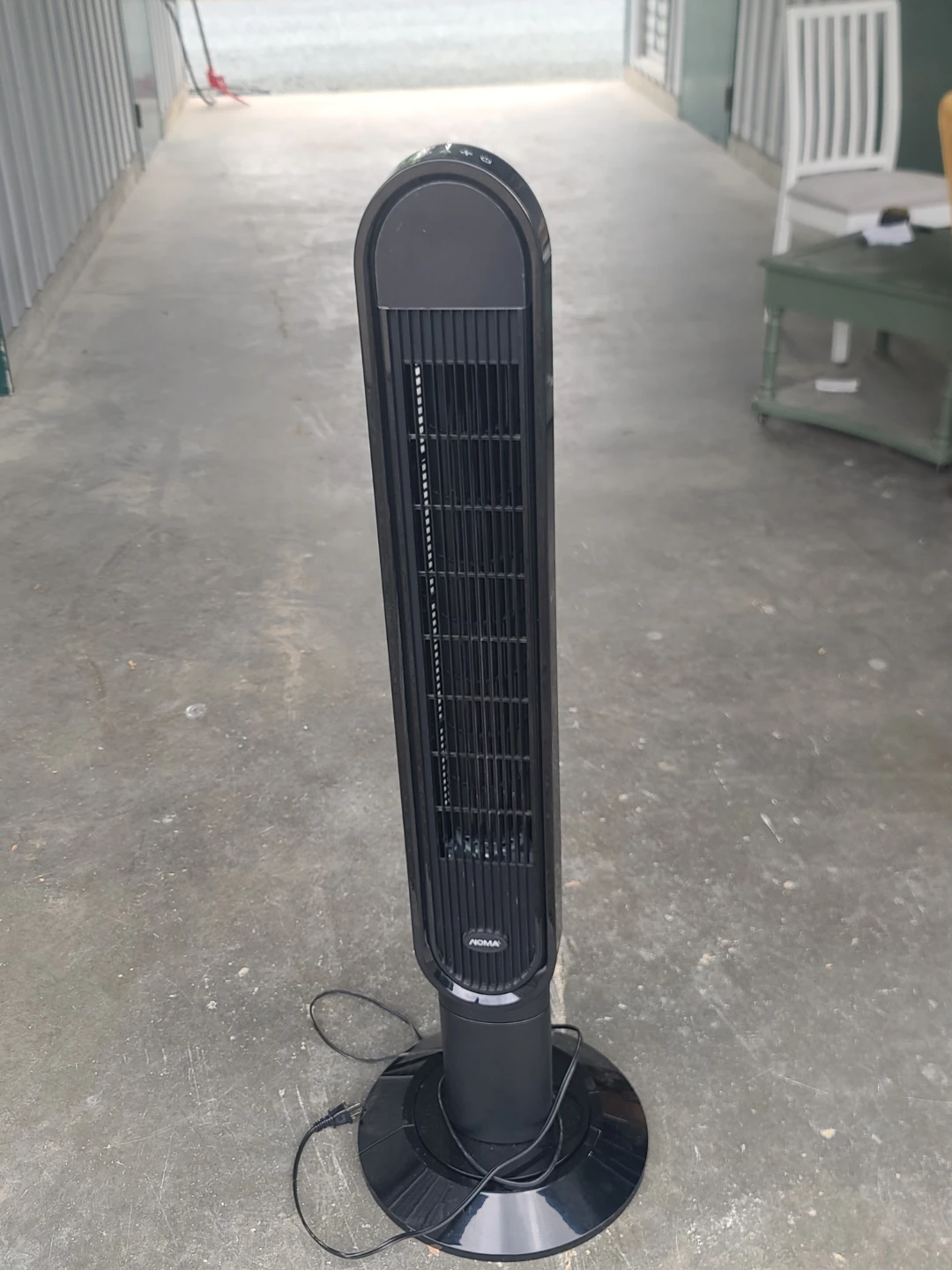 NOMA Black Tower Fan - photo 4