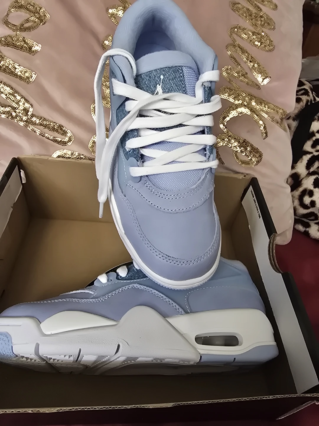 Nike Air Jordan 4 RM (GS) Cobalt Bliss/White - photo 2
