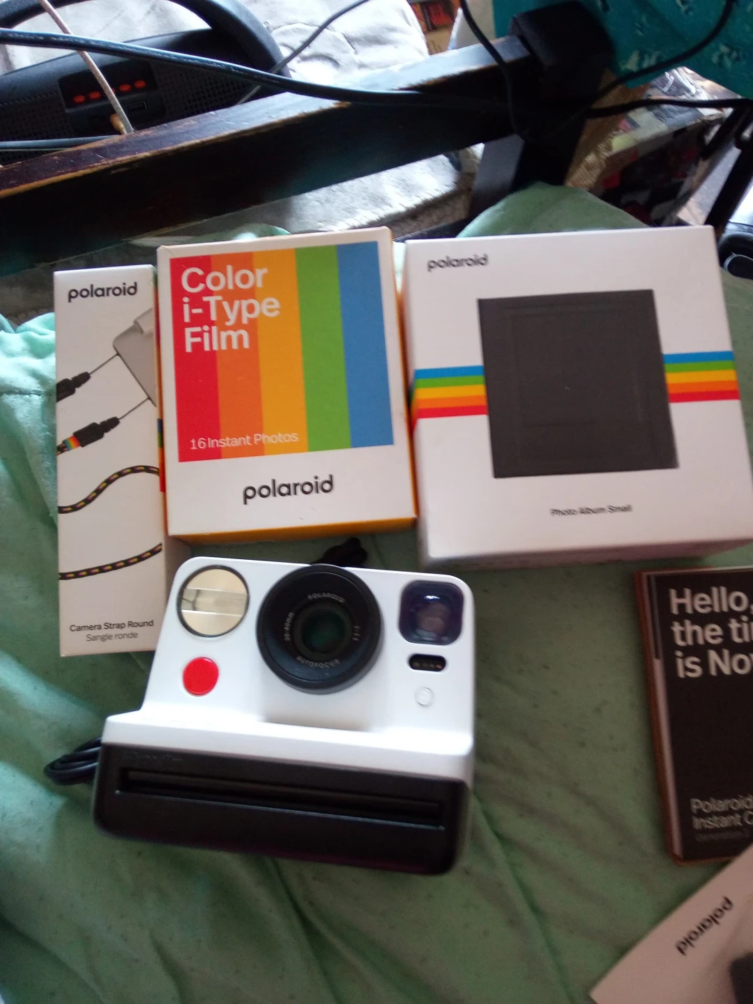 Polaroid Now Instant Camera with i-Type Film and Accessories