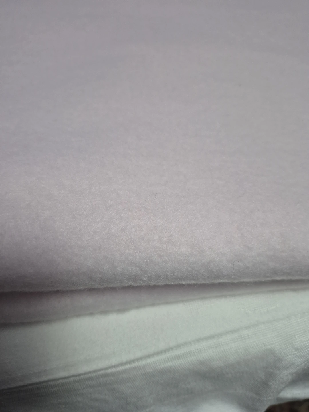 Pink Fleece Fabric Remnant