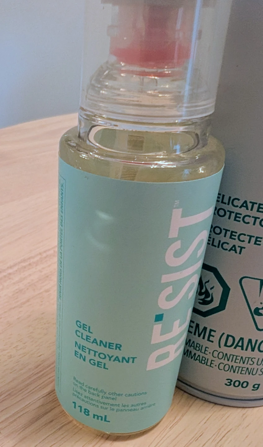 Brand New RESIST Delicate Protector Spray and Gel Cleaner Set - photo 2