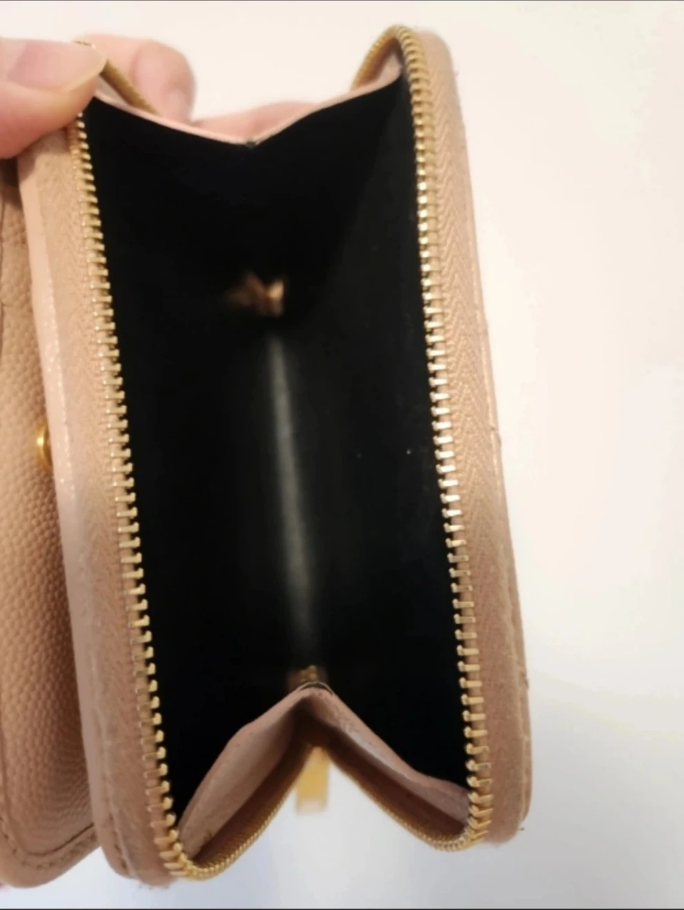 Saint Laurent YSL Wallet - Beige - photo 3