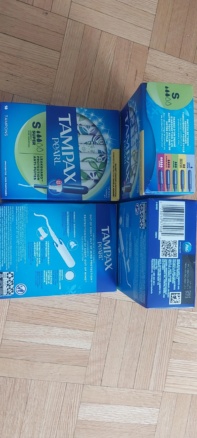 Tampax Pearl Tampons - Super/Ultra, Size S - photo 2