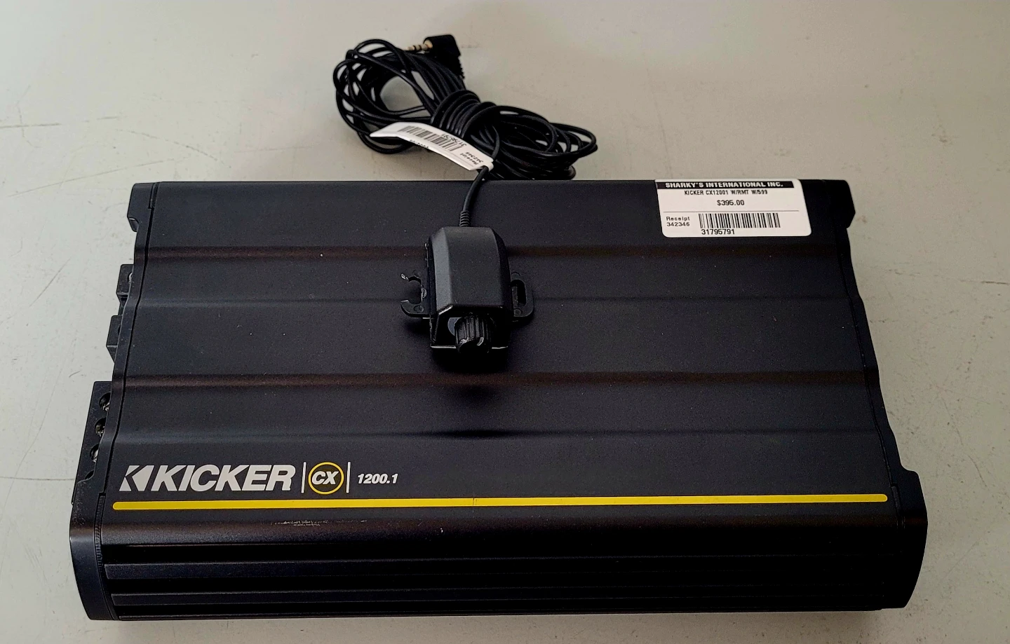 Kicker CX1200.01 Mono Amplifier W/Remote (31795791)