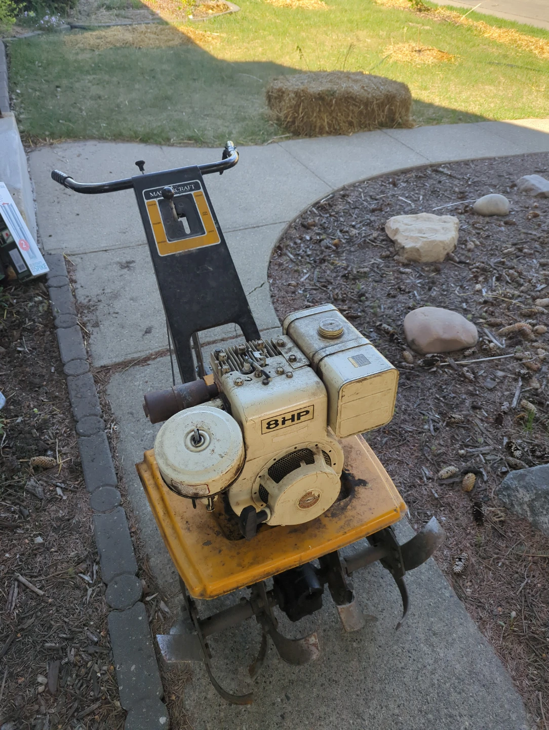 Mastercraft 8HP Tiller