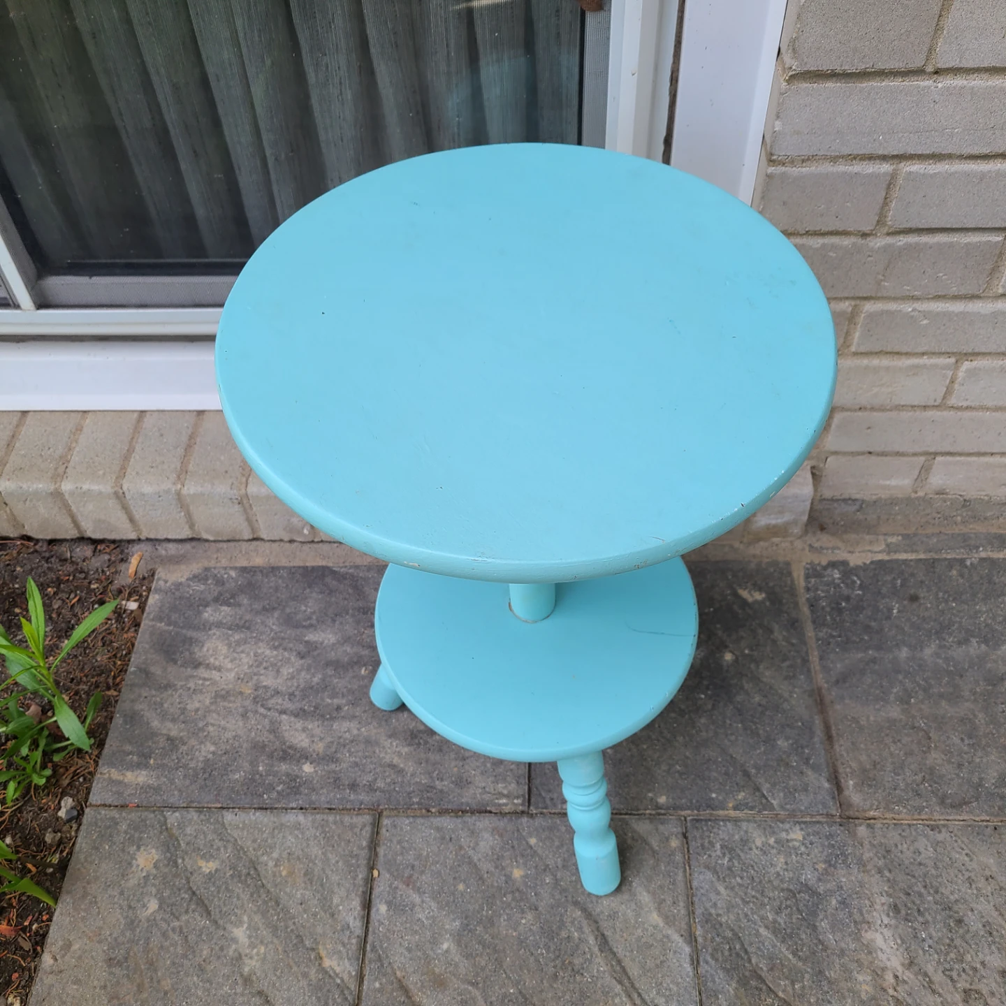 Cute light blue Accent Table for $10 - photo 3