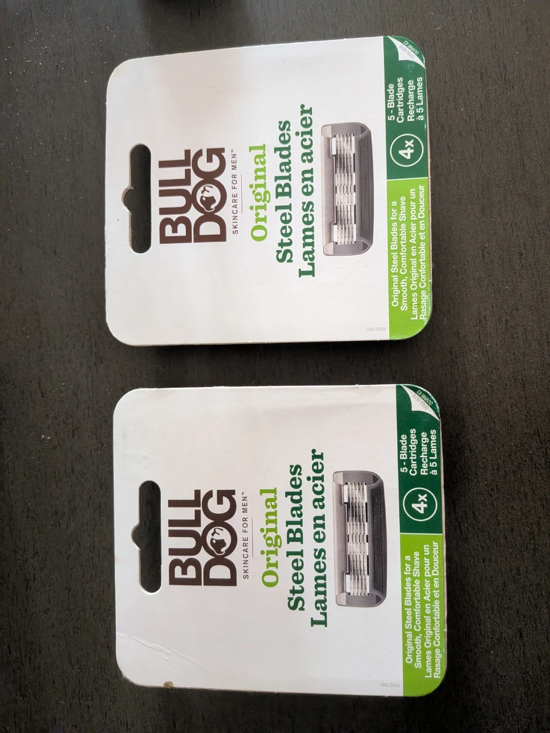 Razor Blades - Bull Dog Original Steel Blades Cartridges