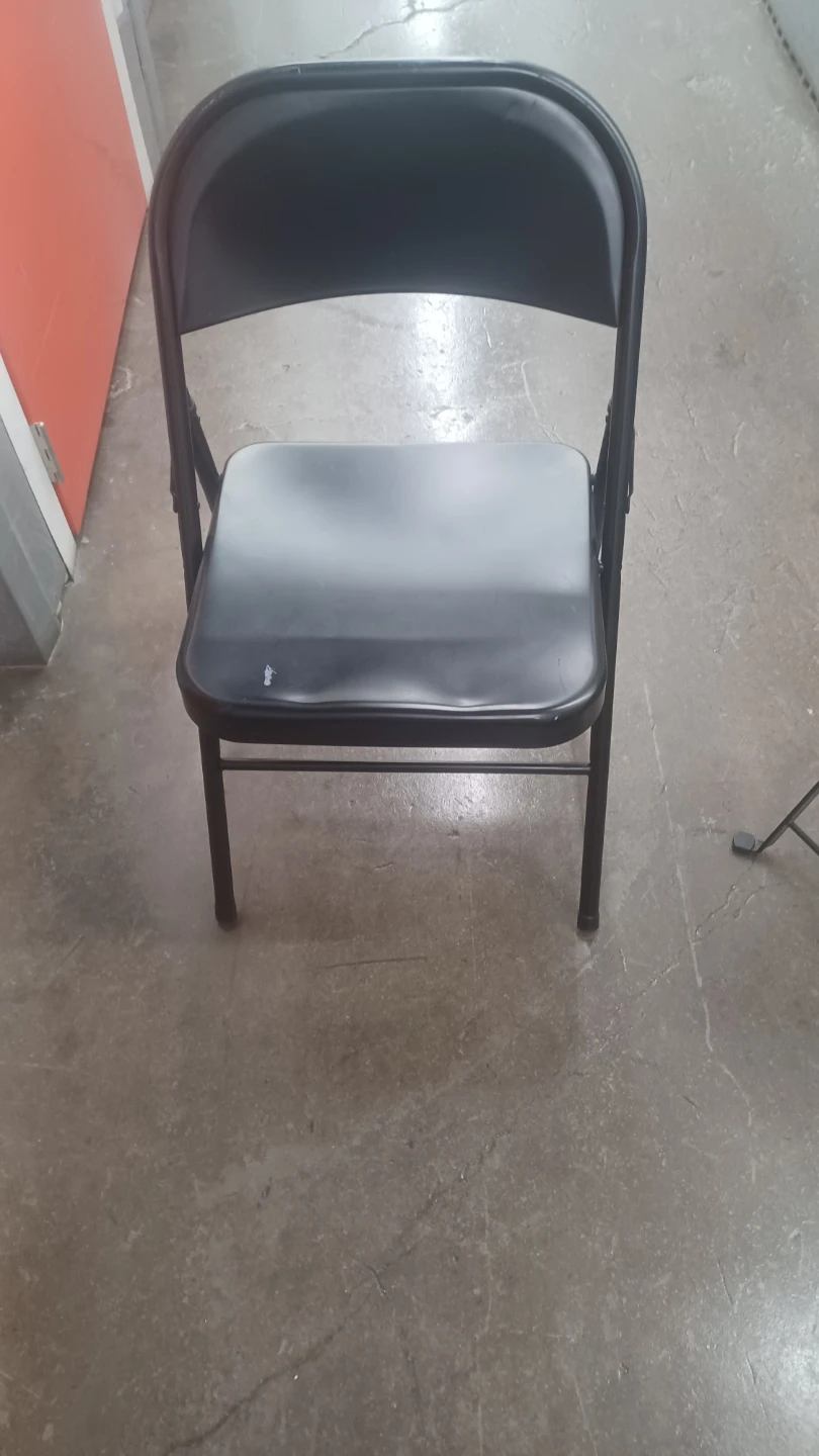 Black Folding Chair
