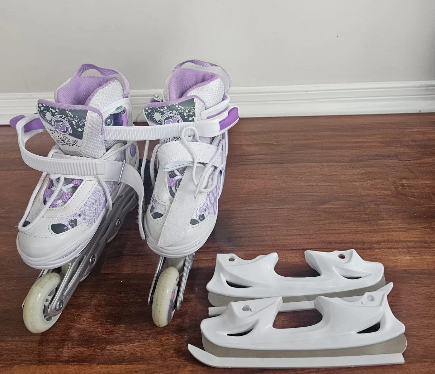Ultra Switchers 2-in-1 Inline & ice skate blades