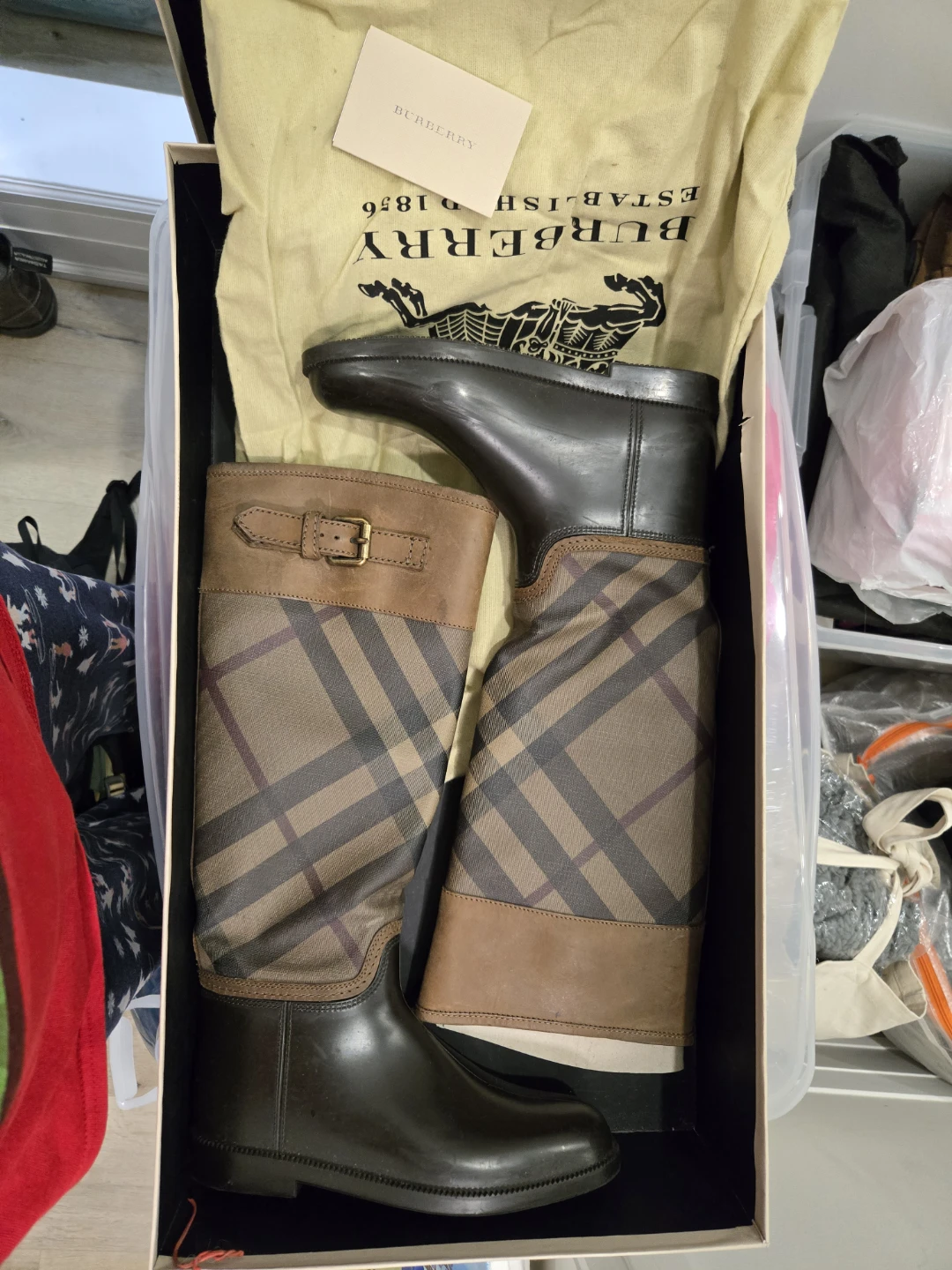 Burberry Rain Boots
