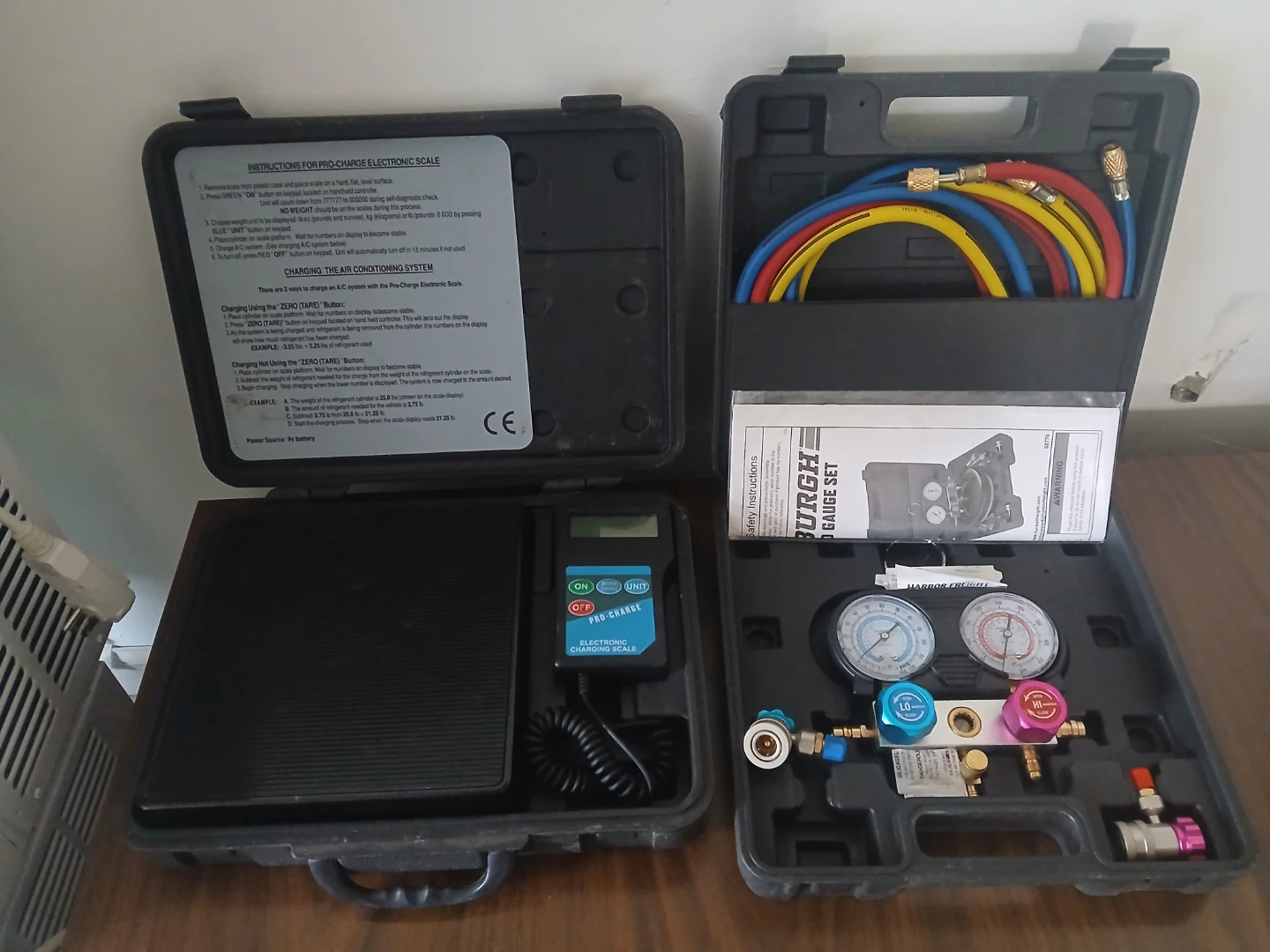 New AC GAUGES AND electronics charging scale