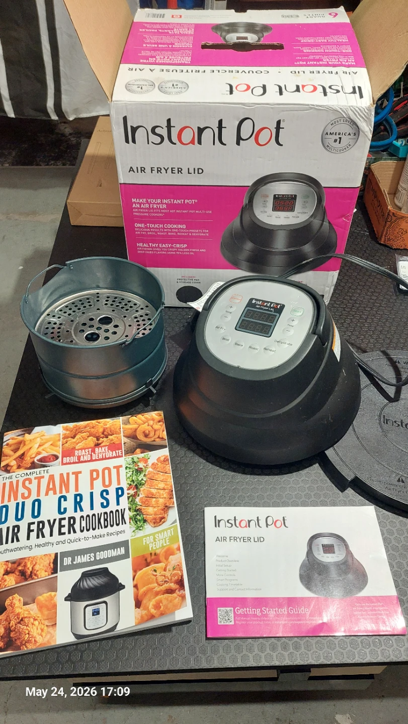 Air Fryer Lid for 6 Quart Instant Pot