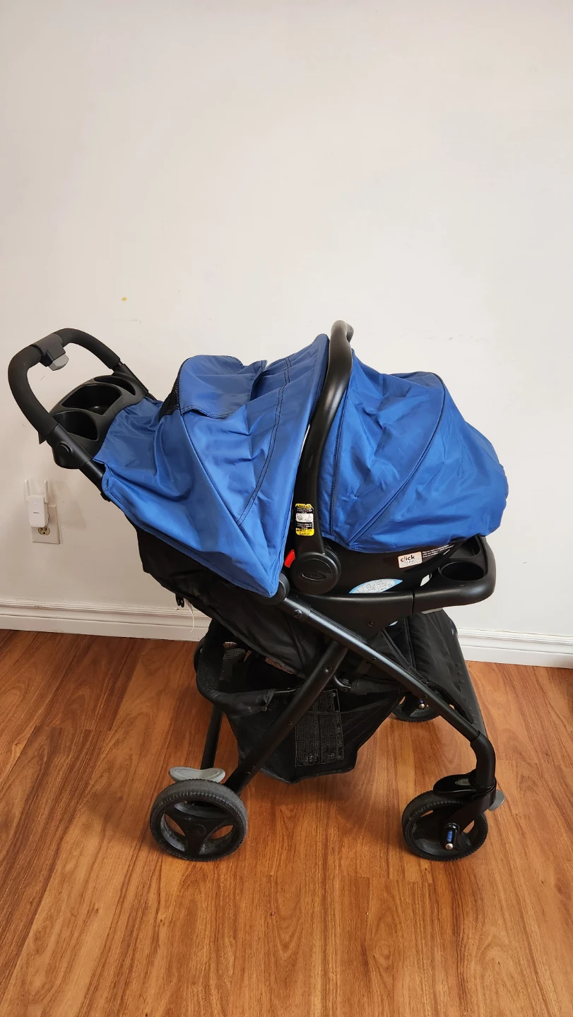 Graco Click connect Car Seat with Cover and Stroller with Cover - photo 2
