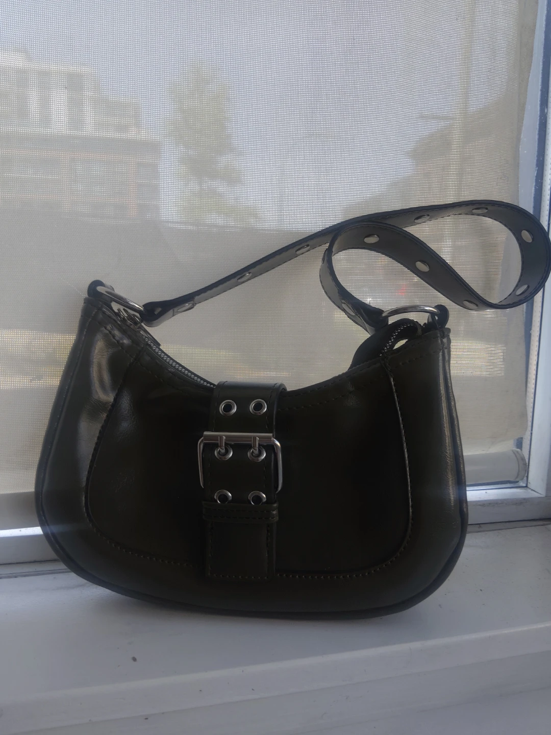 Dark Green Shoulder Bag - photo 3