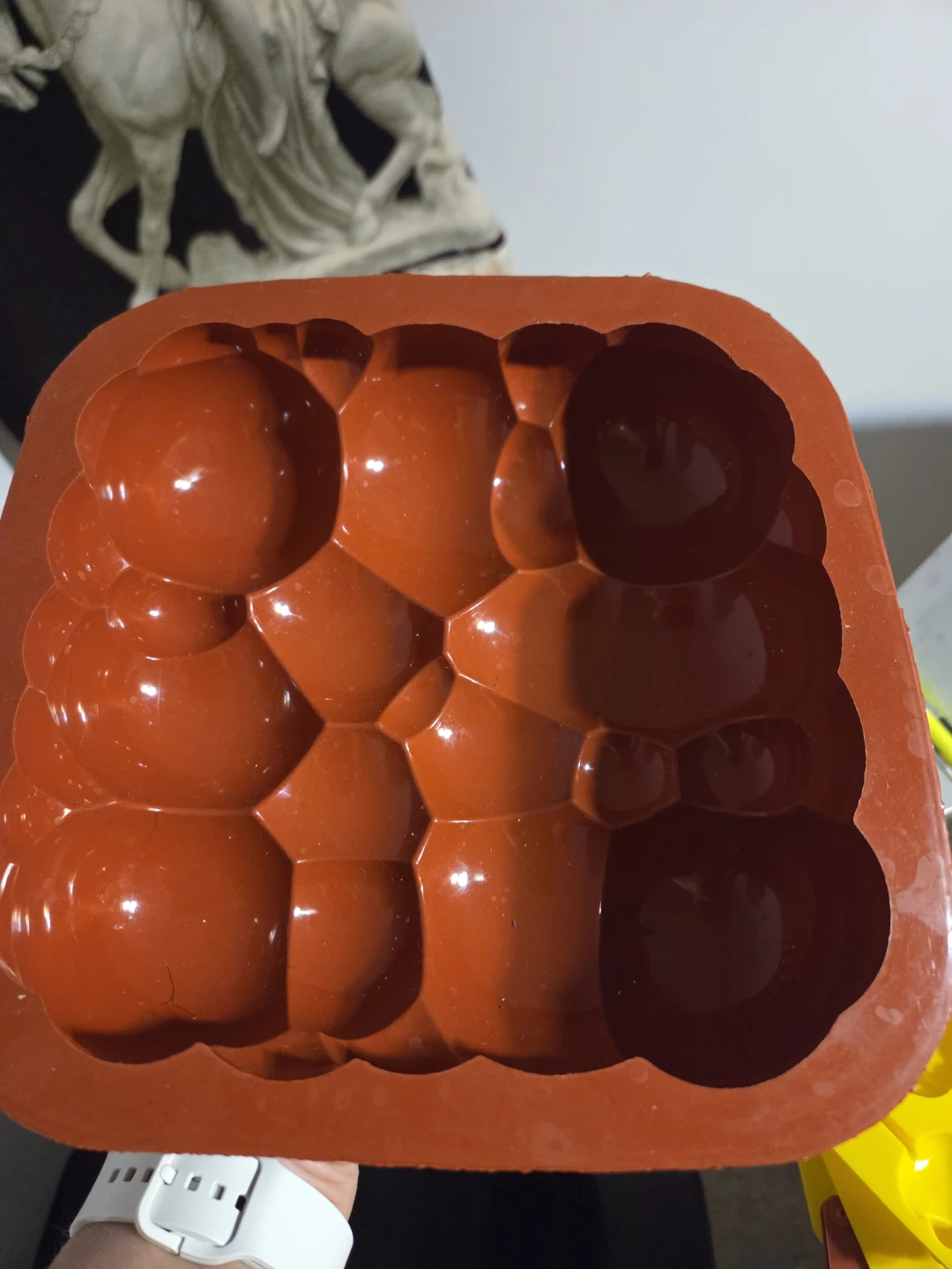 Red Silicone Bubble Mold