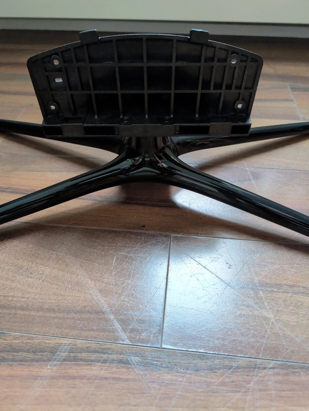 Black TV Stand Base