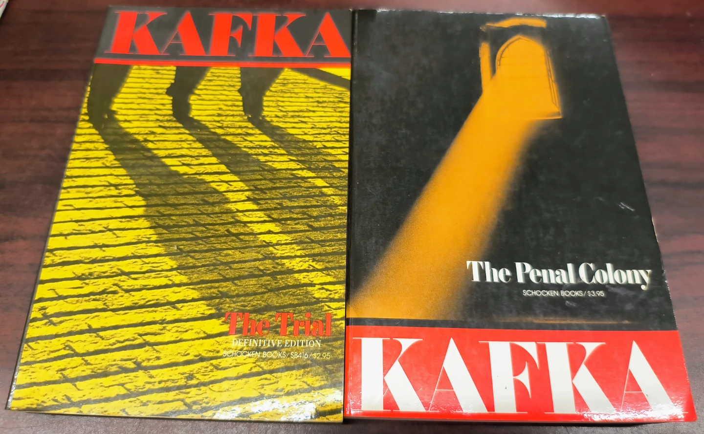 Franz Kafka Books - The Trial & The Penal Colony 1967/1968