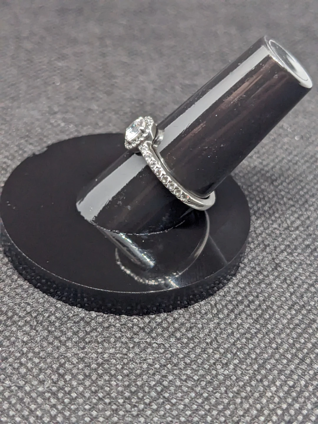 Pandora Sterling Silver Halo Ring - photo 3