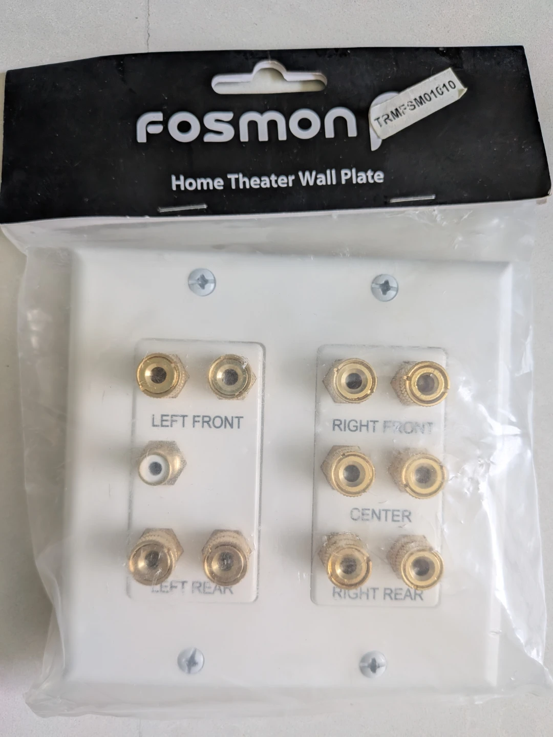 Fosmon Home Theater Wall Plate
