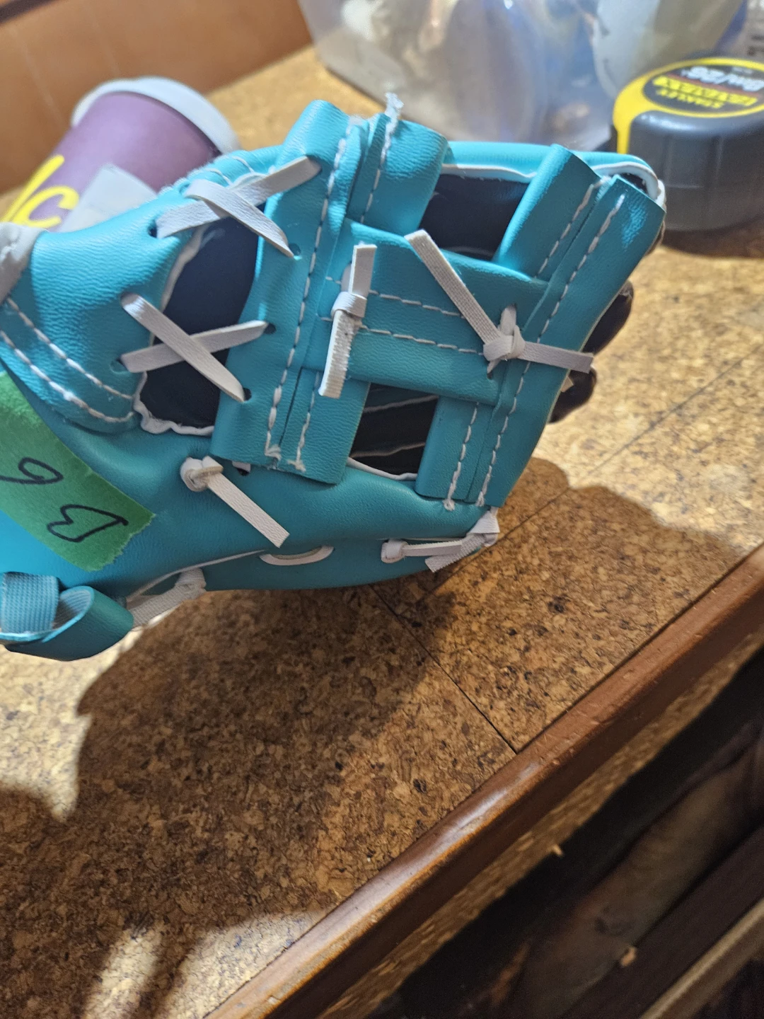 Teal Baseball Glove - photo 5