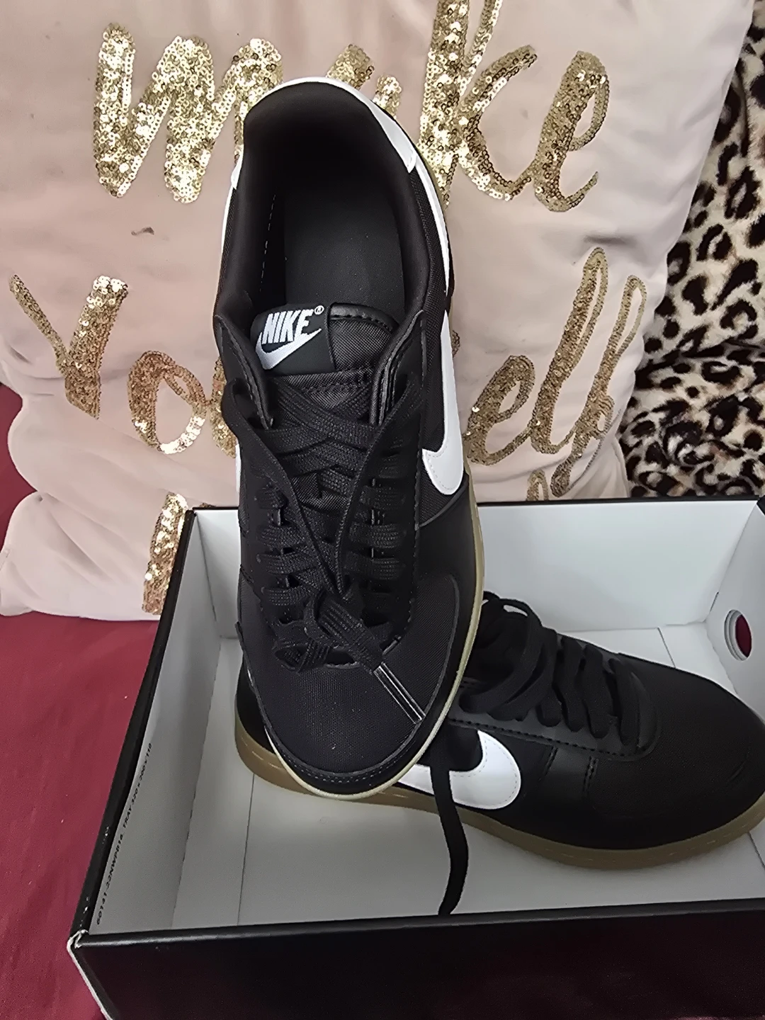 Nike Field General Women's Shoes Black/White Size 10 - photo 2