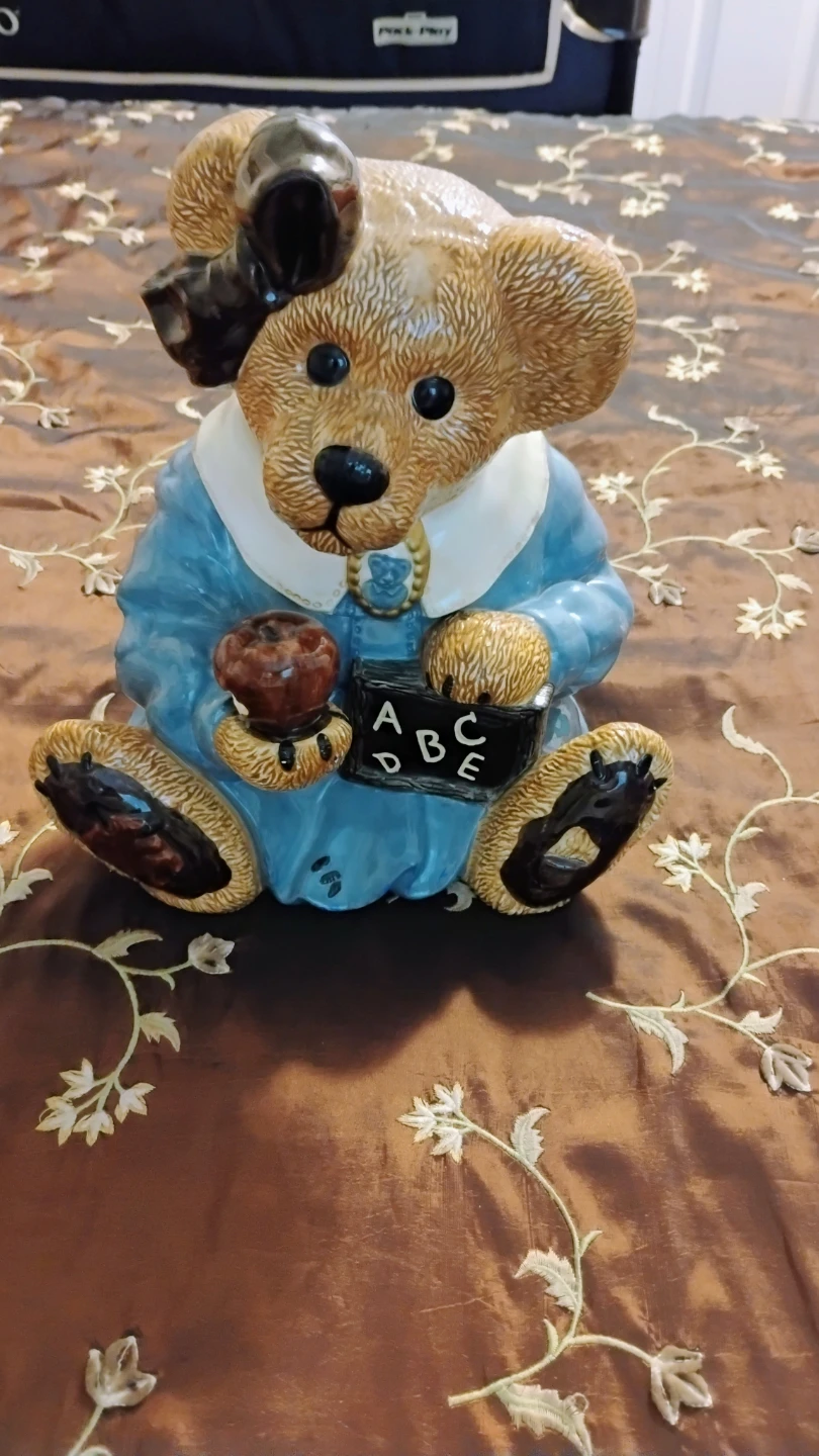 Original Bearware Pottery Works Ms. Pruin's Cookie Jar