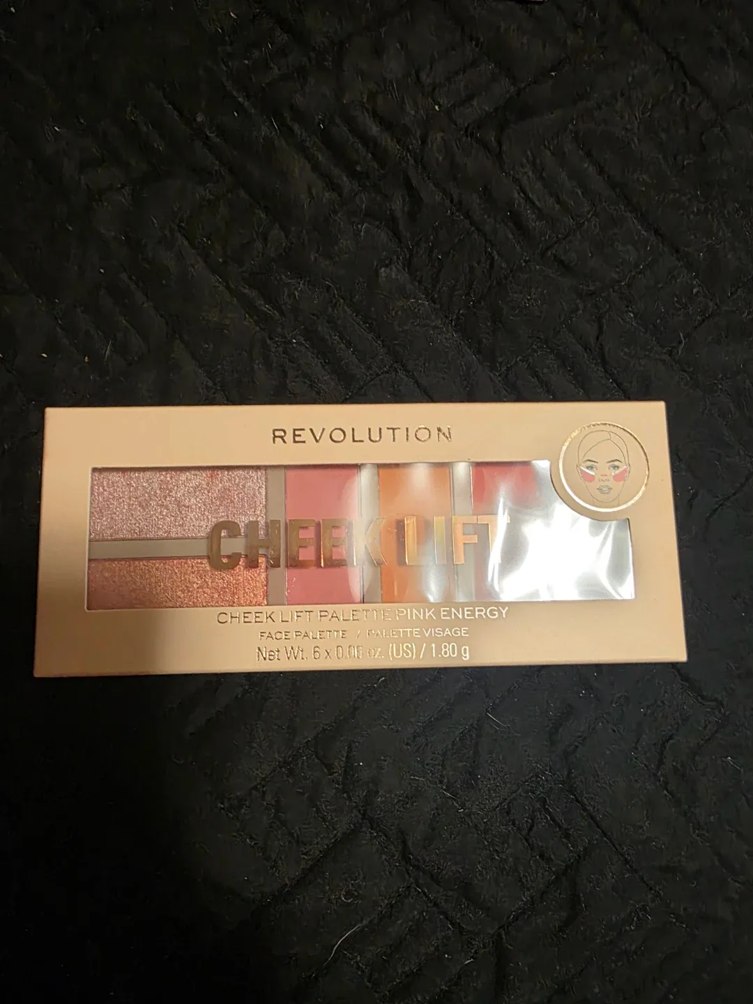 Revolution Cheek Lift Palette Pink Energy Face Palette