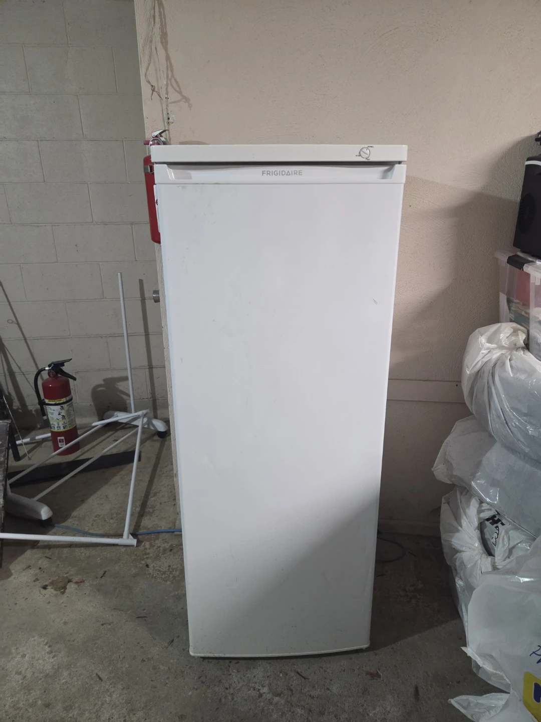 Frigidaire White Upright Freezer