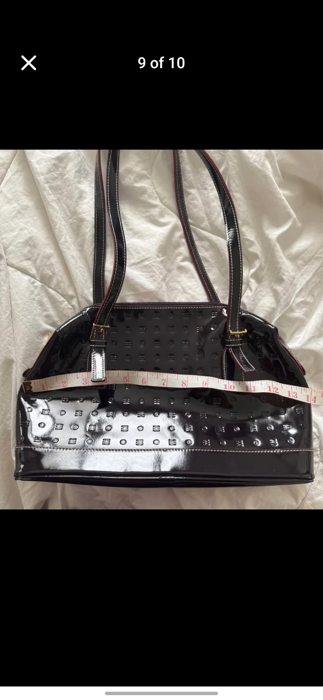 Arcadia Patent Leather Handbag - photo 2