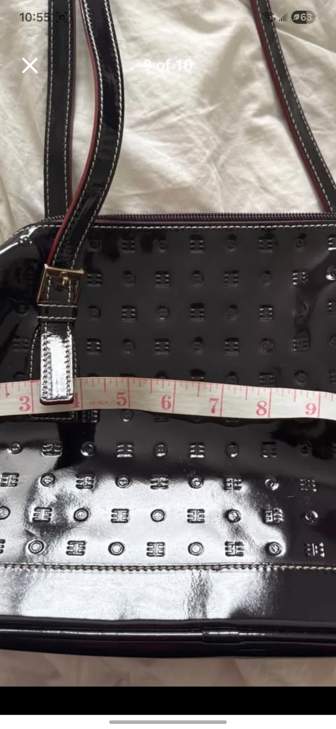 Arcadia Patent Leather Handbag - photo 4