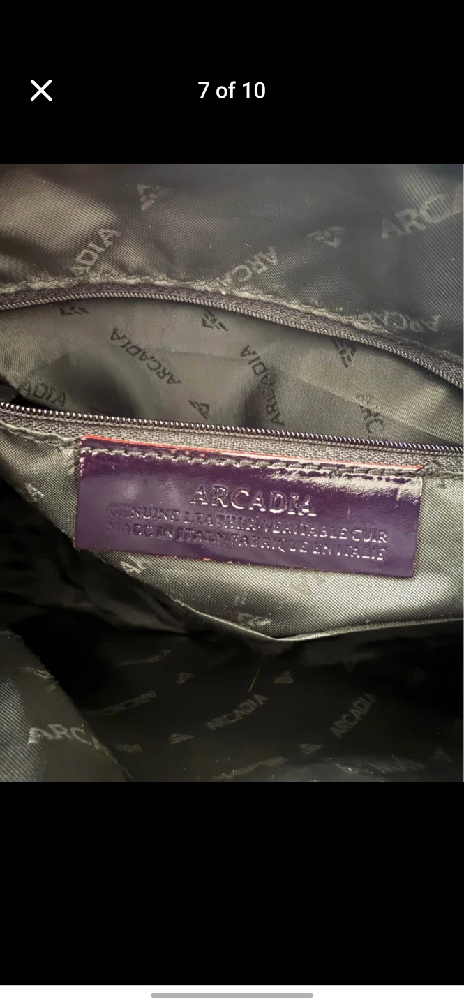 Arcadia Patent Leather Handbag - photo 5