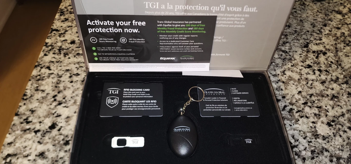 TGI Personal Information & Financial Security Kit