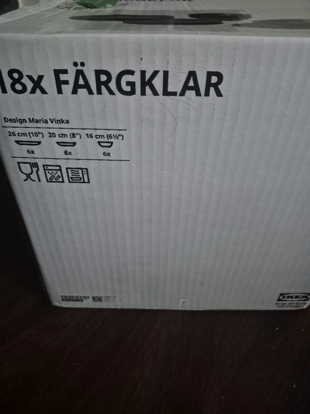 IKEA FÄRGLAR Plates and Bowls Set (18 pcs)  BRAND NEW - photo 3