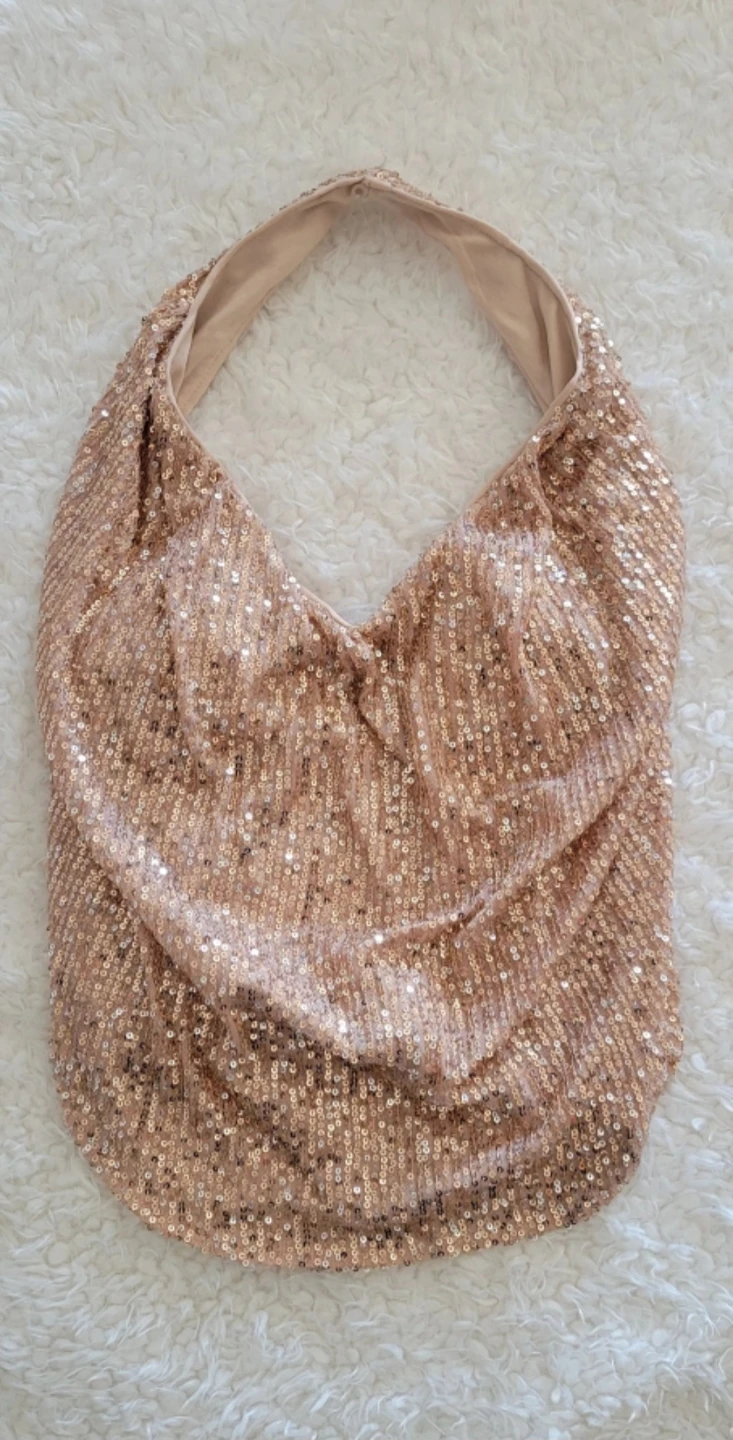 SHEIN Sequin Halter Top Size M - photo 3