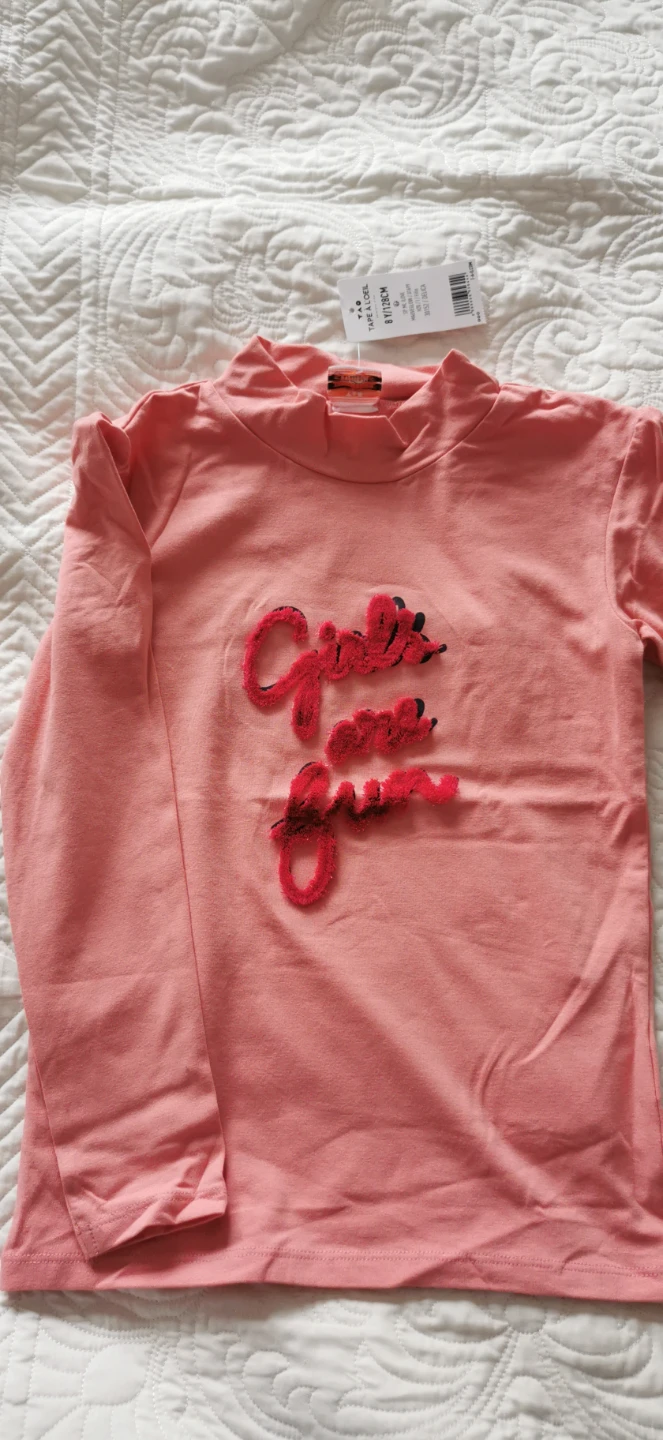 Girls' Long Sleeve Turtleneck Tops (3 Pack) - photo 5