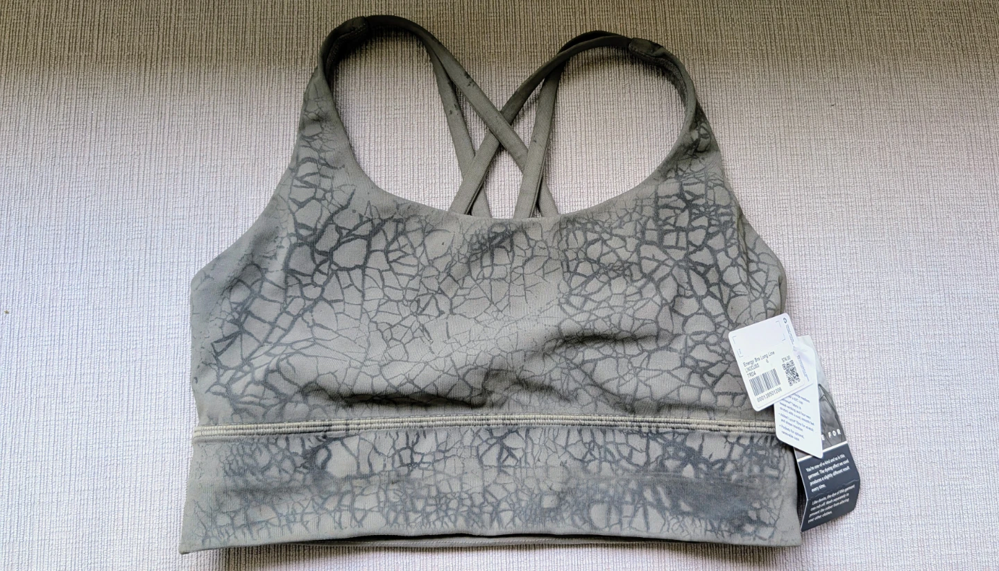 Brand New with Tags Lululemon Energy Bra Sports Bra Size 6