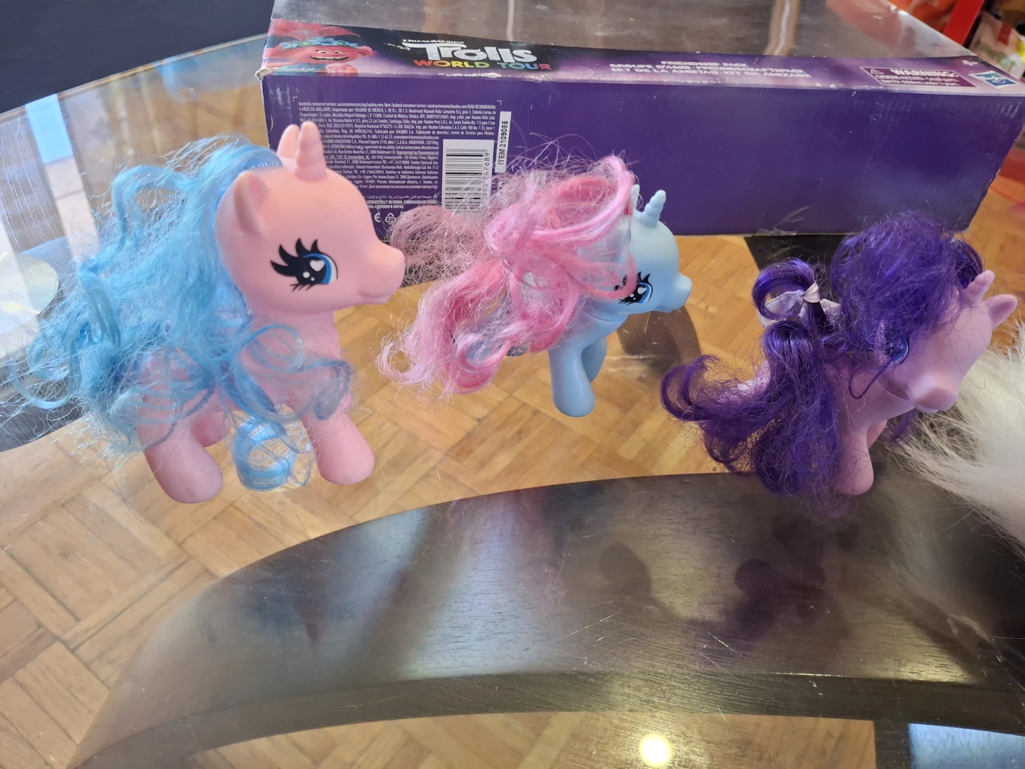 DreamWorks Trolls World Tour Pack with 3 Trolls +3 Ponies - photo 4